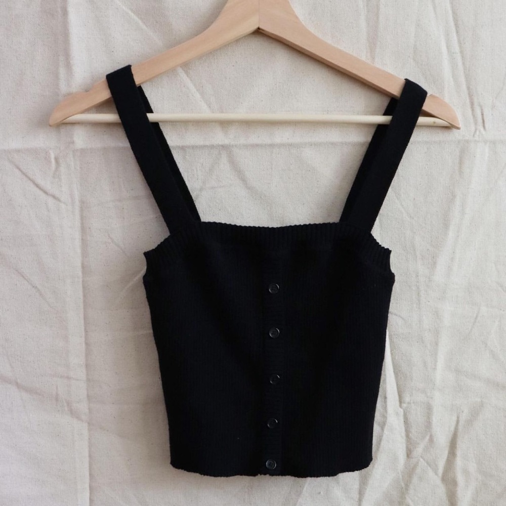 Nordstrom Sweater Square Neck Tank - size M